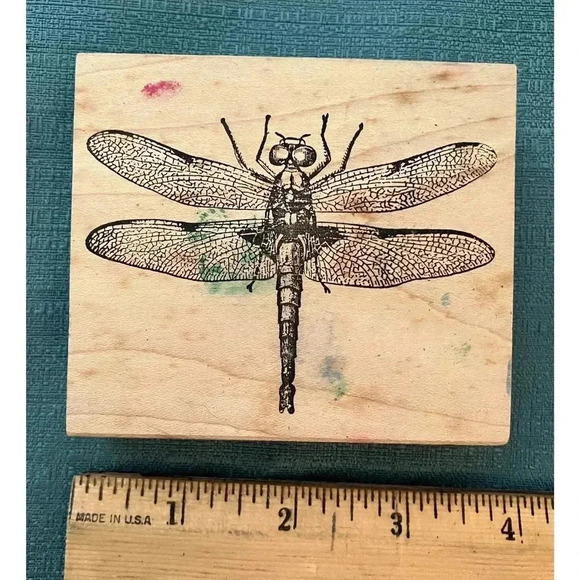 Rubber Stamps dragonfly - Picture 1 of 2